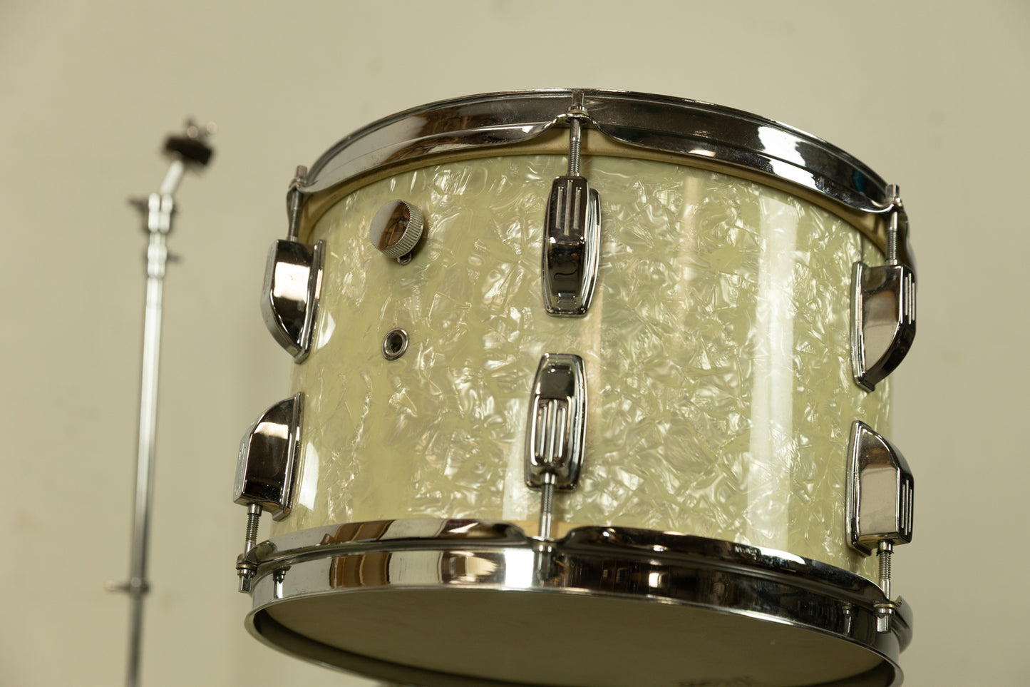 Vintage Rogers R-360 "Rock Solid" Marine Pearl Drum Set