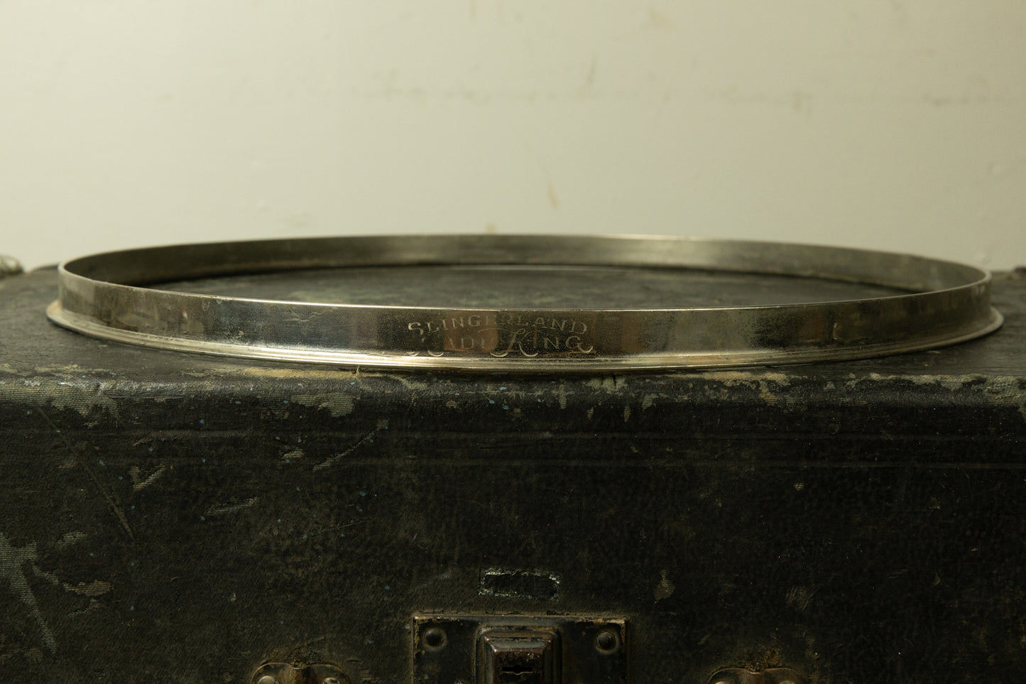 Vintage Slingerland 16" Stamped Radio King Single Flange Hoop