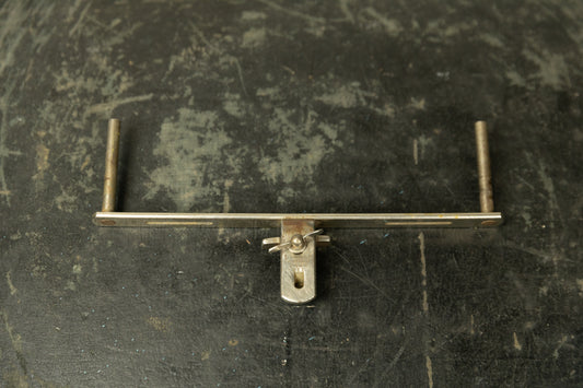 Vintage Slingerland Double Cowbell Mount