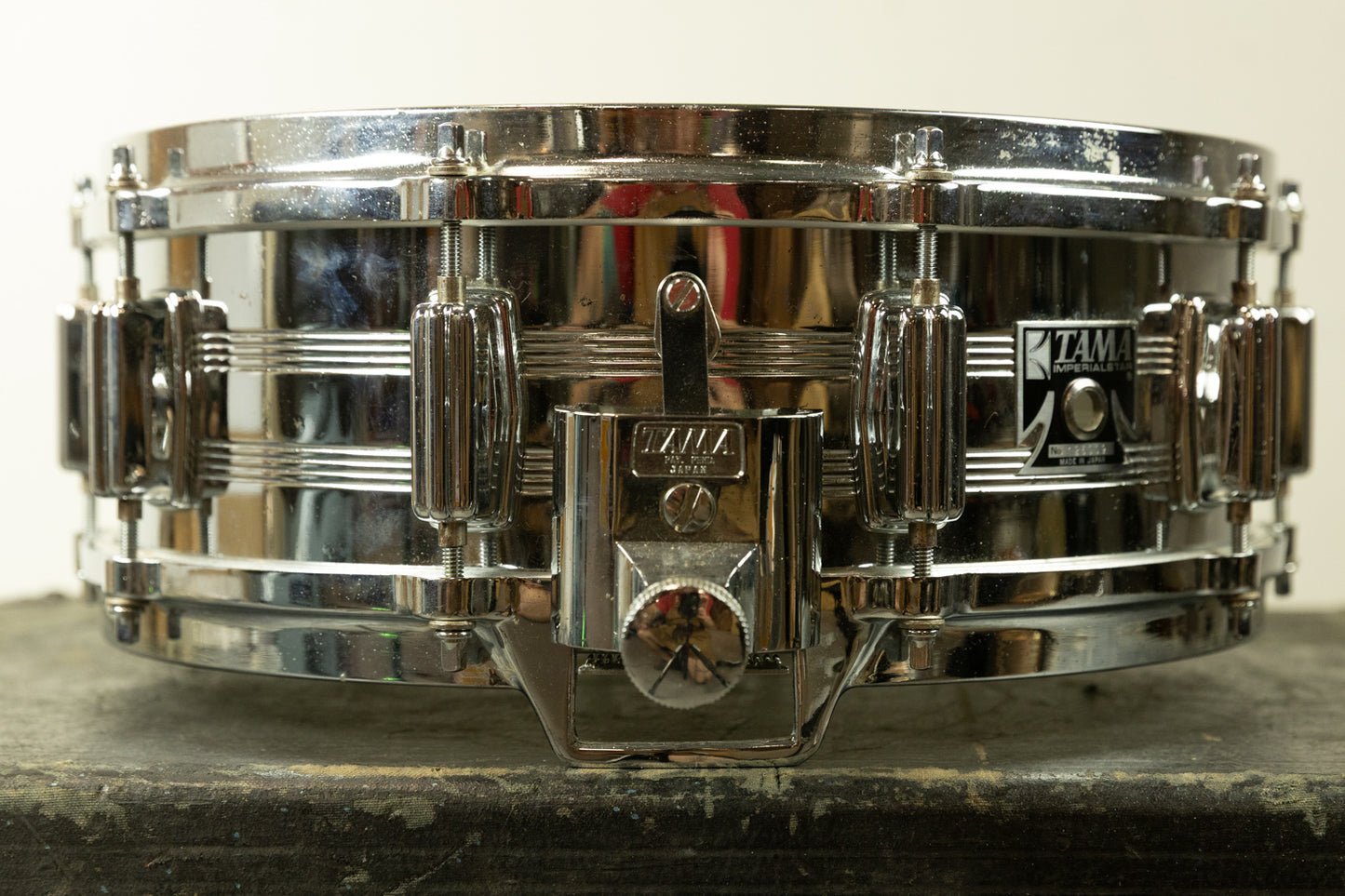 Vintage Tama No. 8005 Imperialstar King-Beat Steel 5x14" Snare Drum