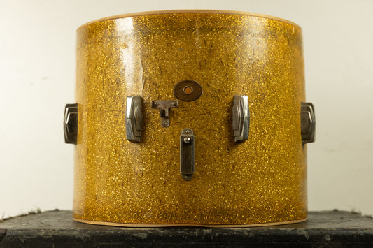 1930s Ludwig 12x15 Gold Flash Snare Drum Shell