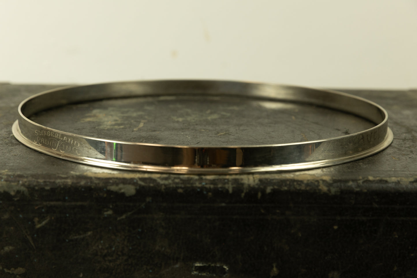 Vintage Slingerland 13" Stamped Radio King Single Flange Hoop