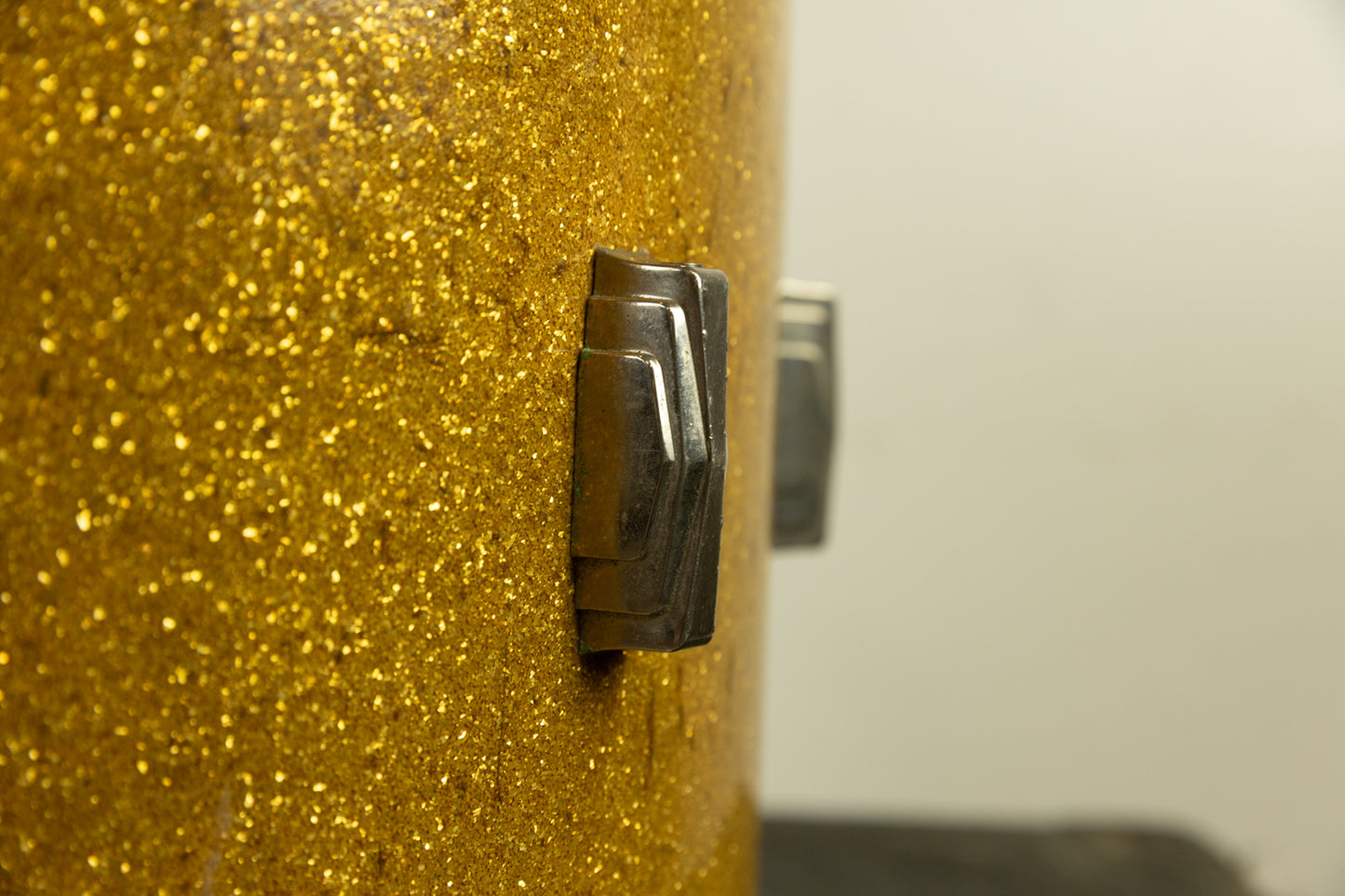 1930s Ludwig 12x15 Gold Flash Snare Drum Shell