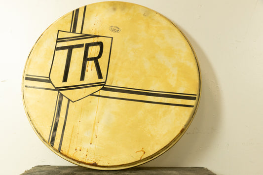 Vintage Slingerland 24" Calfskin "TR" Bass Drum Head