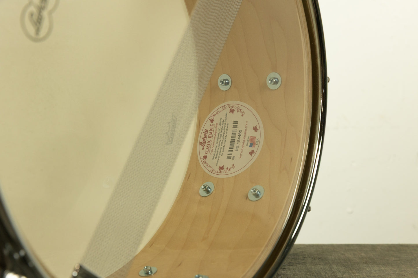 Ludwig Classic Maple 5x14 Natural Maple Snare Drum