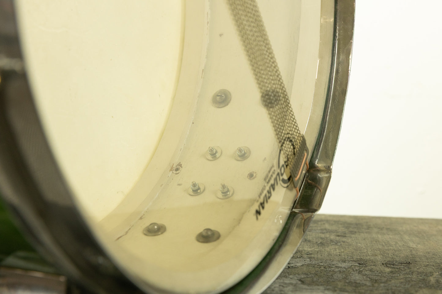 1930s Leedy 5x14 Broadway Standard Green Pearl Snare Snare Drum