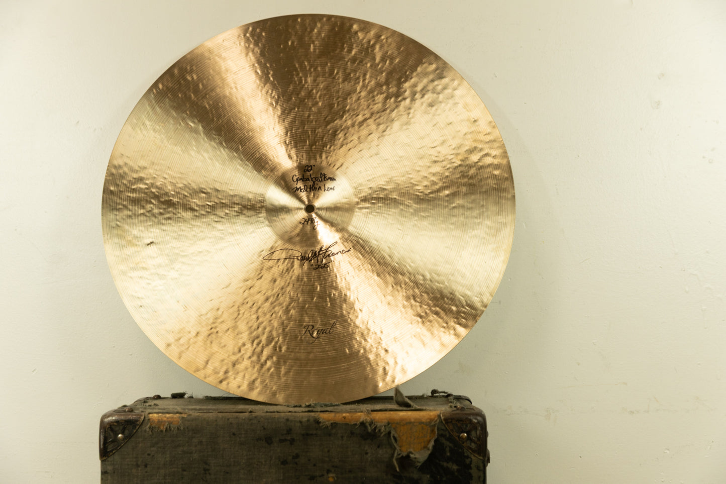 Cymbal Craftsman 22" Medium Thin Low Style Ride Cymbal 2498g