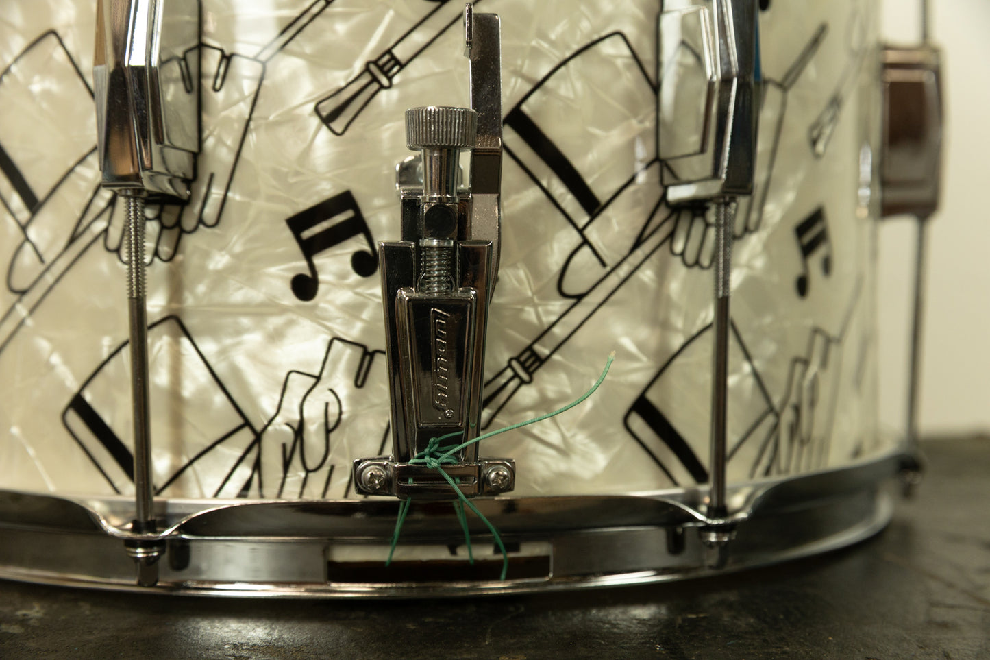 Ludwig 12x15 Top Hat and Cane Snare Drum