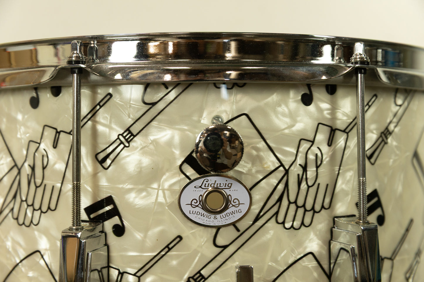 Ludwig 12x15 Top Hat and Cane Snare Drum