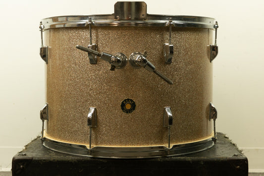 Vintage Kent 14x22 Champagne Sparkle Bass Drum
