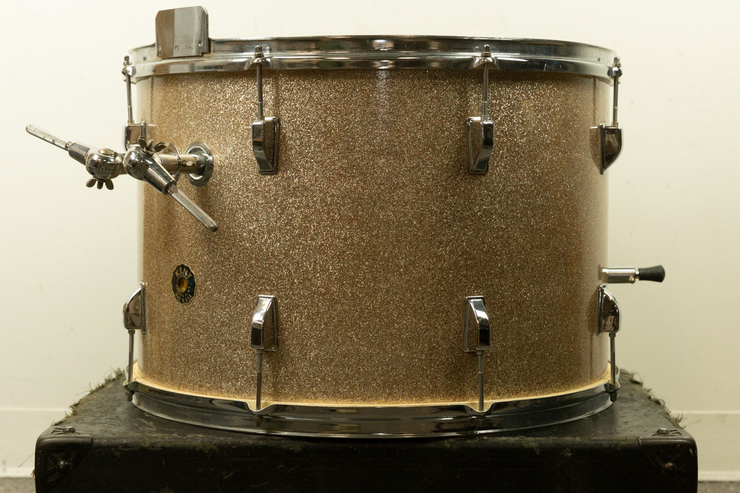 Vintage Kent 14x22 Champagne Sparkle Bass Drum