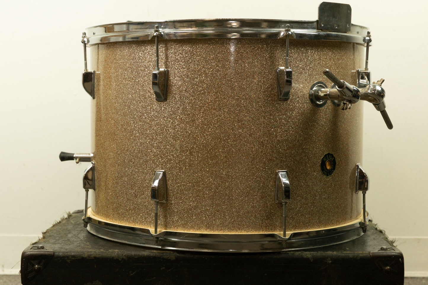 Vintage Kent 14x22 Champagne Sparkle Bass Drum