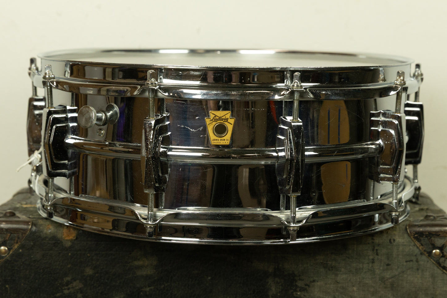 1960s Ludwig Pre-Serial 5x14 Super 400 "COB" Snare Drum