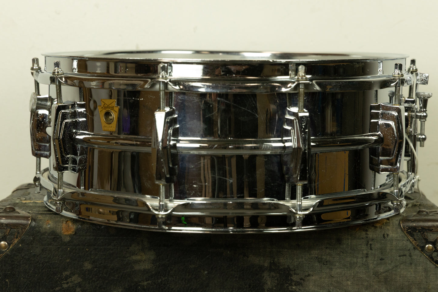 1960s Ludwig Pre-Serial 5x14 Super 400 "COB" Snare Drum