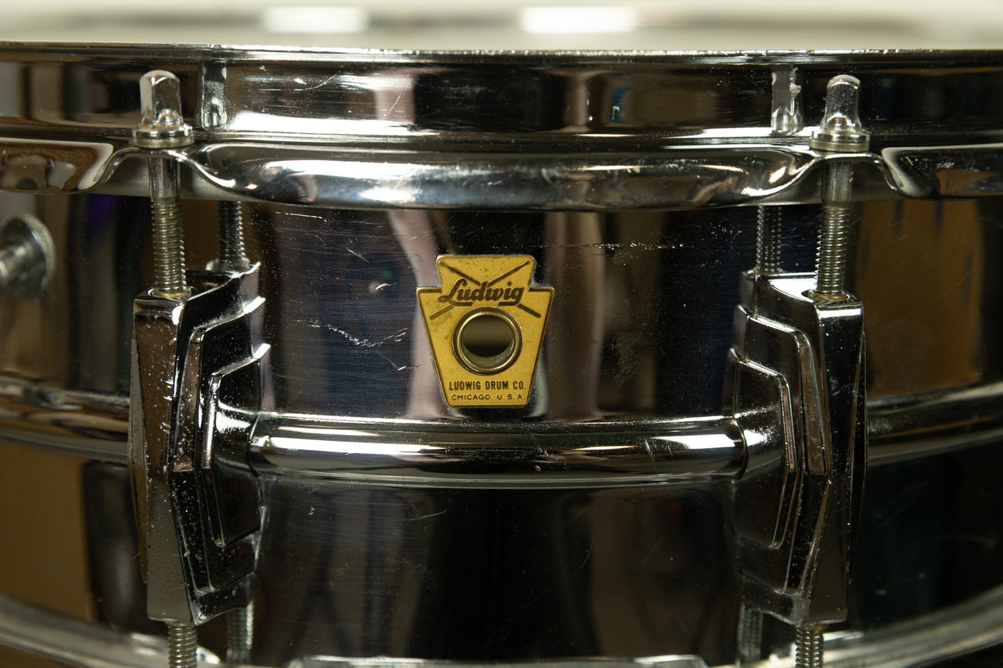 1960s Ludwig Pre-Serial 5x14 Super 400 "COB" Snare Drum