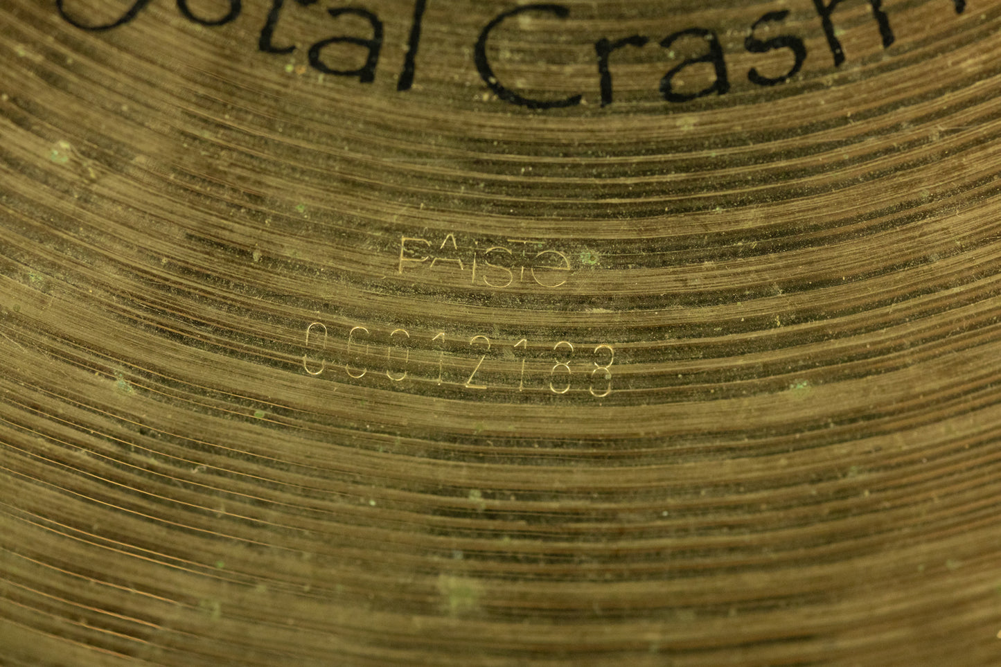 Paiste 16" Signature Crystal Crash Cymbal 1082g