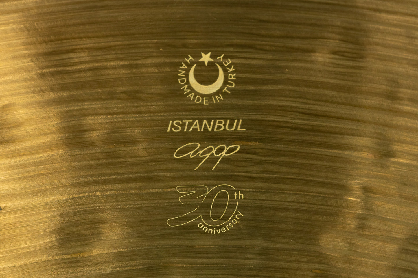 Istanbul Agop 22" 30th Anniversary Ride Cymbal 2303g