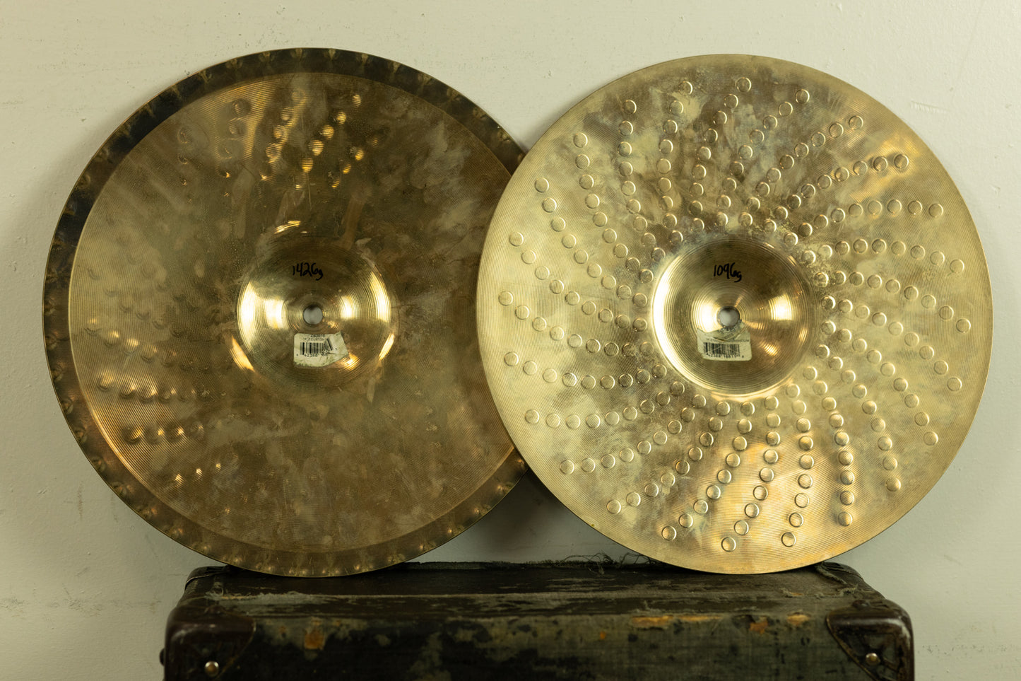 Zildjian 14" Z Custom Mastersound Hi Hat Cymbals 1096g 1426g