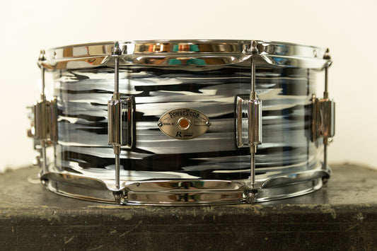 Rogers 6.5x14 Powertone 70's Black Oyster Snare Drum