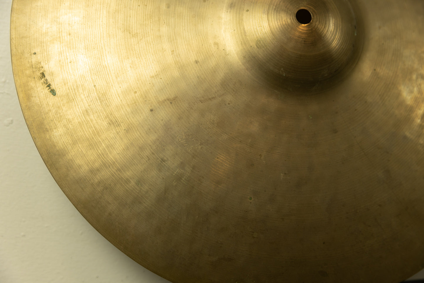 Vintage Zanchi Vibra 14" Thin Hi Hat Cymbal 832g