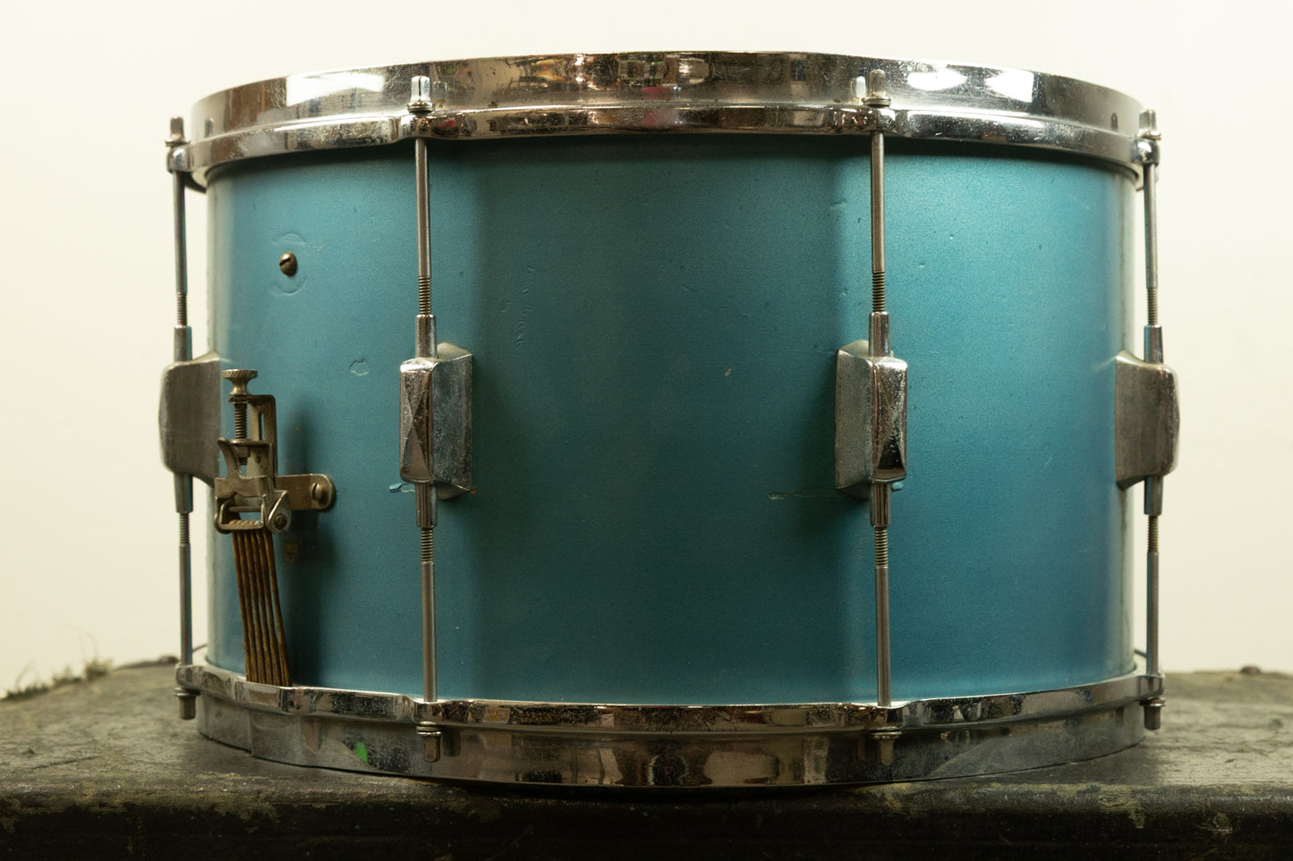 1940s Leedy 9x15 "Pelham Blue" Broadway Standard Snare Drum