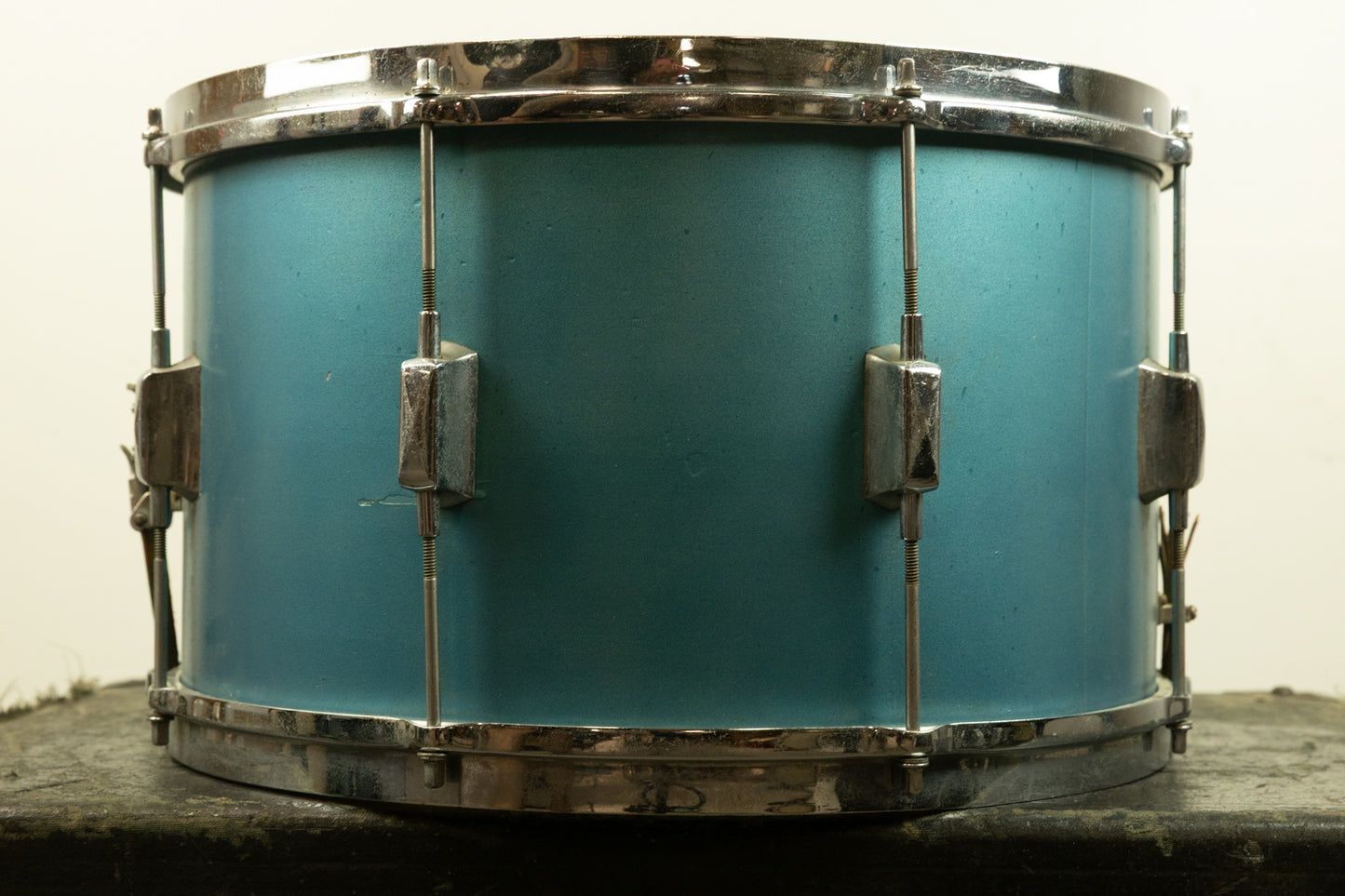 1940s Leedy 9x15 "Pelham Blue" Broadway Standard Snare Drum