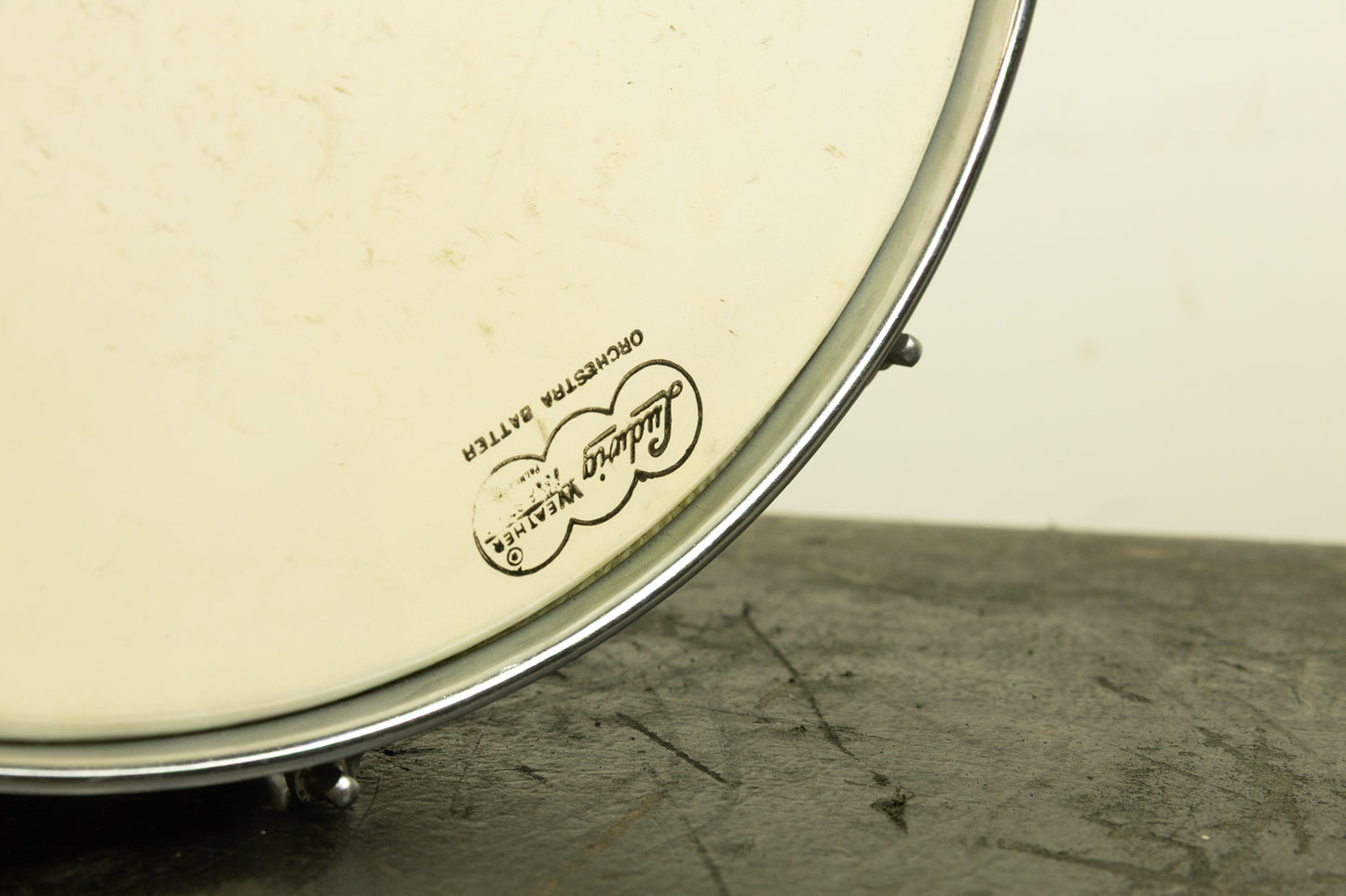 1960s Ludwig 5x14 Oyster Blue Jazz Festival Snare Drum