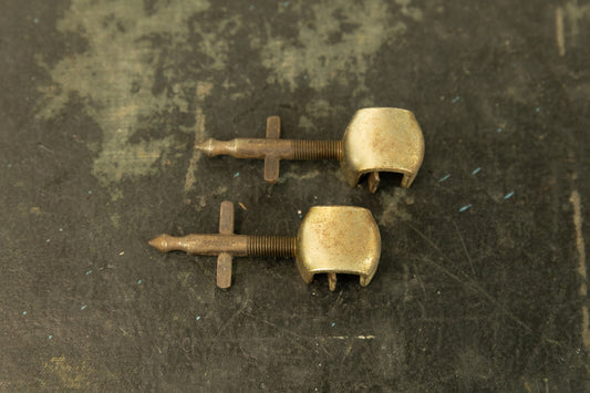 1930s 1940s Ludwig Bass Drum Spurs Lot #T5