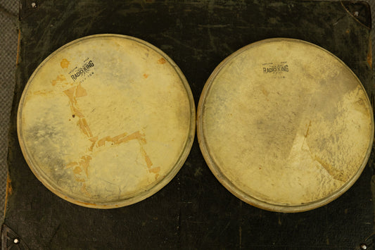 Vintage Slingerland Radio King 11" Calfskin Heads