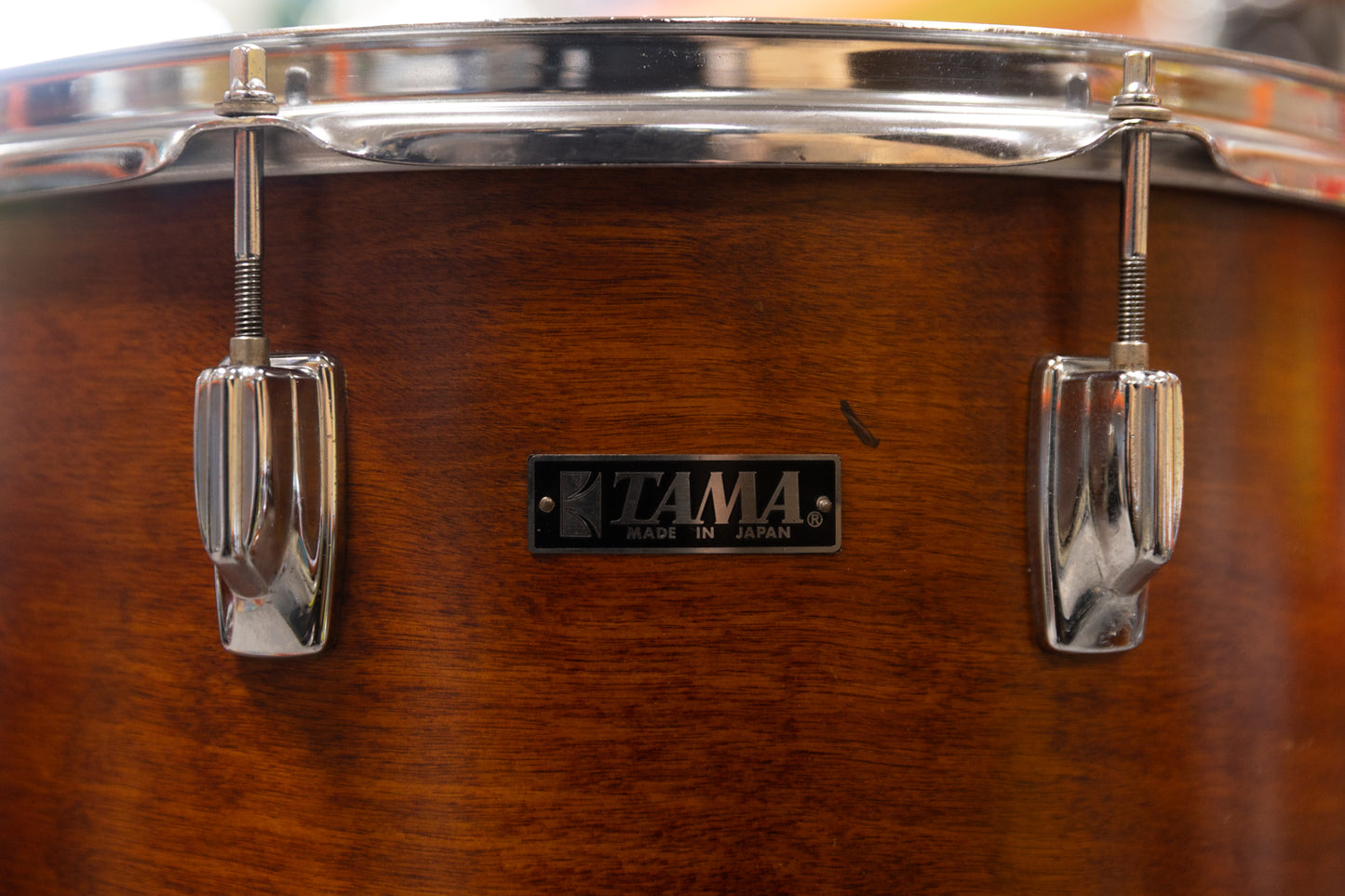 1970s Tama Superstar Custom Mahogany "Saturn" Drum Set
