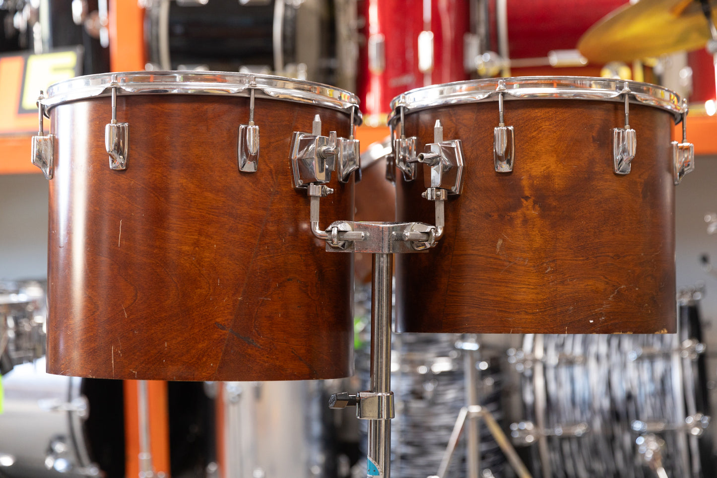 1970s Tama Superstar Custom Mahogany "Saturn" Drum Set