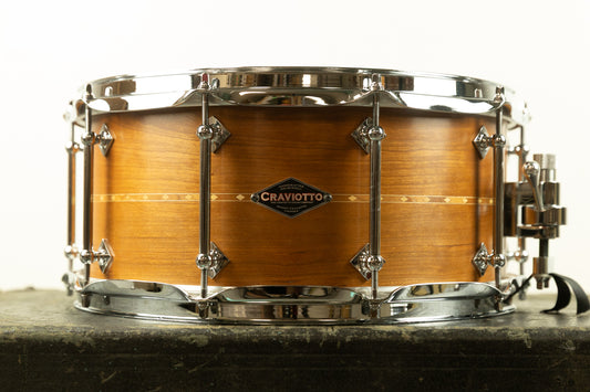 Craviotto 6.5x14 Cherry Snare Drum