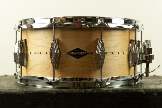 Craviotto 6.5x14 Maple Snare Drum