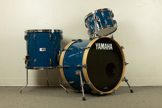 Vintage Yamaha 8000 Cobalt Blue Drum Set