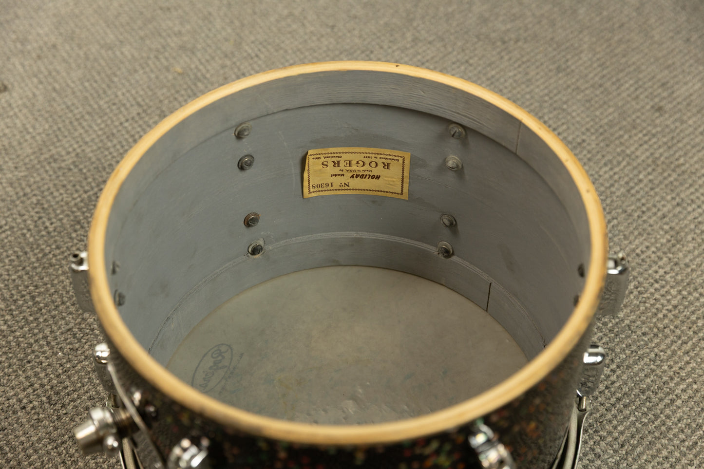 1960s Rogers 8x12 Mardi Gras Pearl Tom
