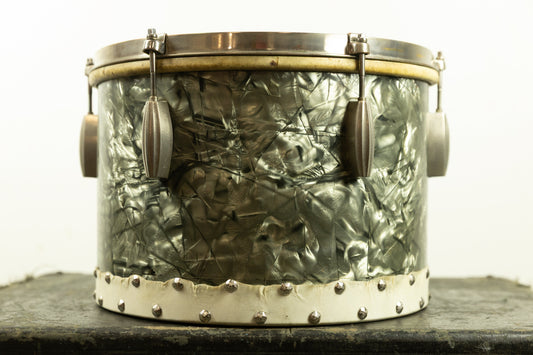 1940s Slingerland 9x13 Black Diamond Pearl Radio King Tom