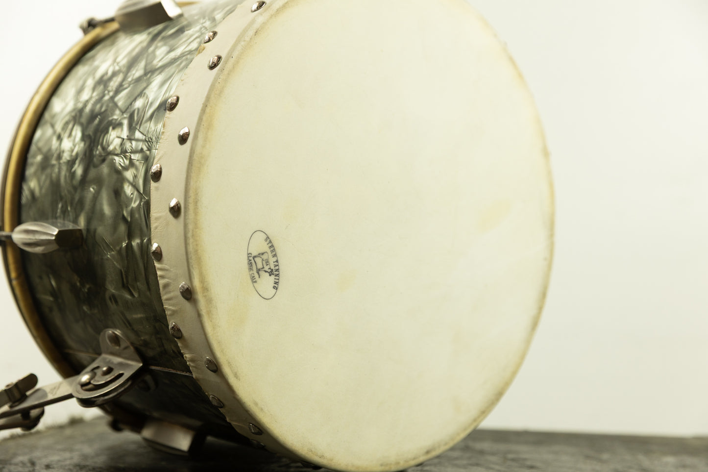 1940s Slingerland 9x13 Black Diamond Pearl Radio King Tom