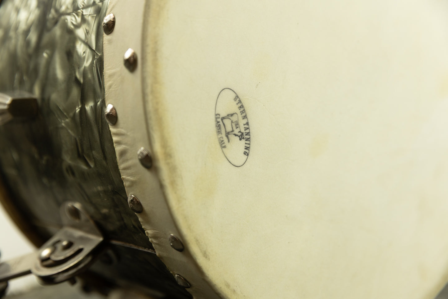 1940s Slingerland 9x13 Black Diamond Pearl Radio King Tom