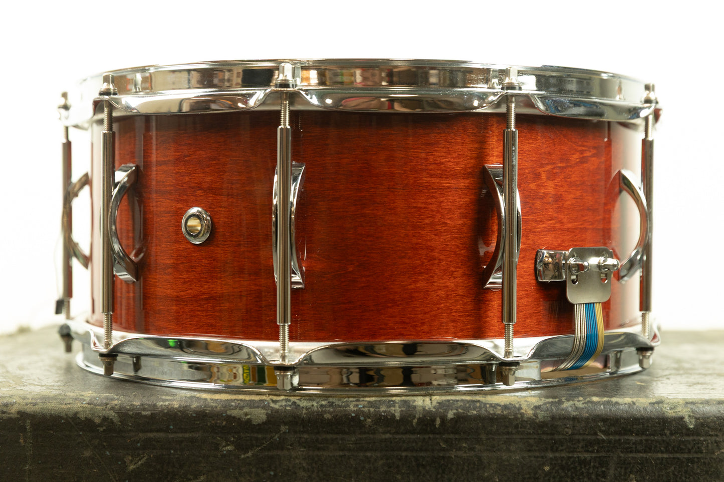 Black Swamp Percussion 6.5x14 Concert Maple Snare Drum Gloss Cherry Rosewood
