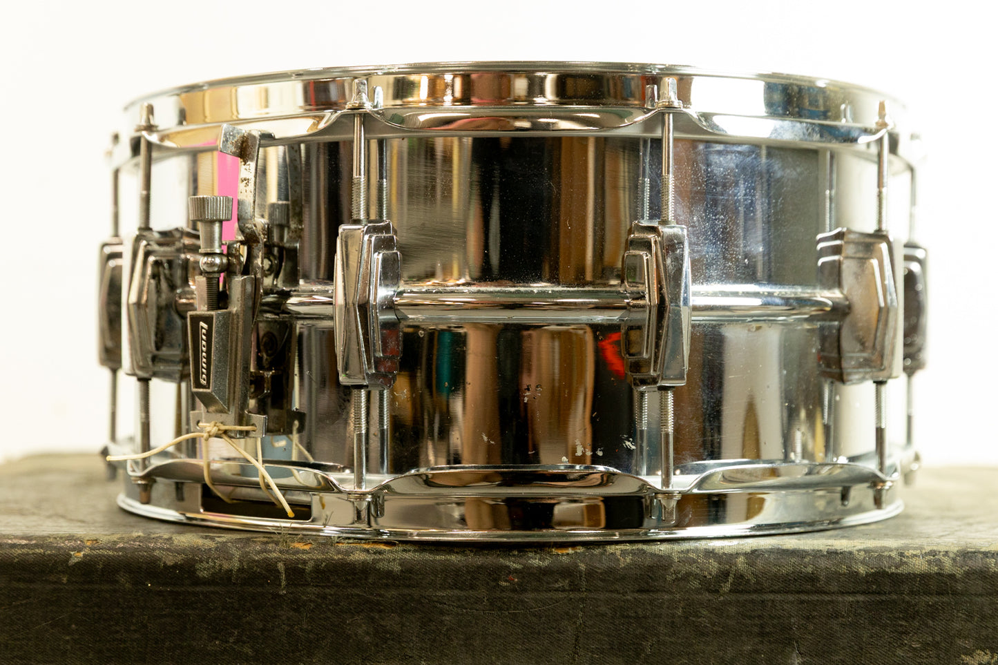 1970s Ludwig 6.5x14 LM402 Supraphonic Snare Drum