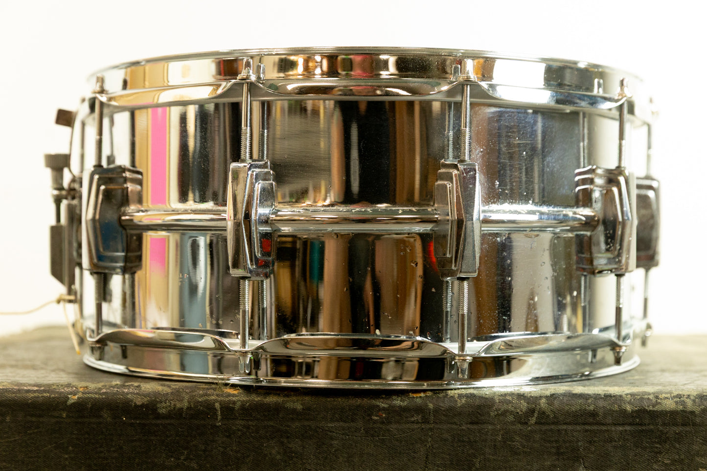 1970s Ludwig 6.5x14 LM402 Supraphonic Snare Drum
