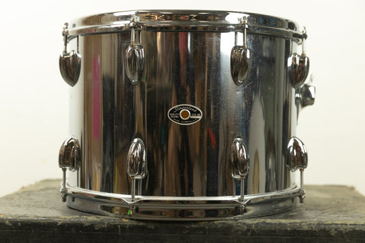 1970s Slingerland 10x14 Chrome Over Wood Tom