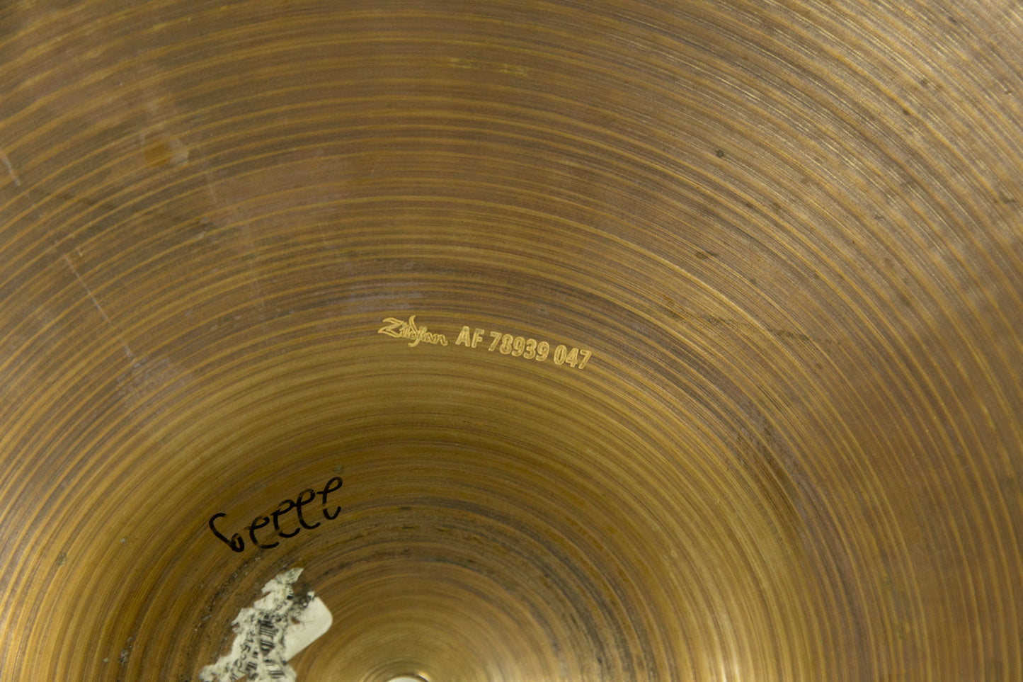 Zildjian 21" Reissue Avedis Crash Ride Cymbal 2222g