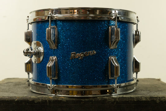 1970s Rogers 8x12 Sparkling Blue Pearl Tom