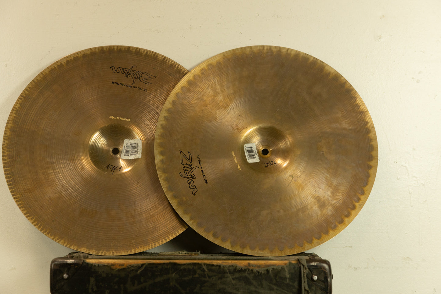 Zildjian A 16" Reissue Avedis Hi Hat Cymbals 1240g 1614g