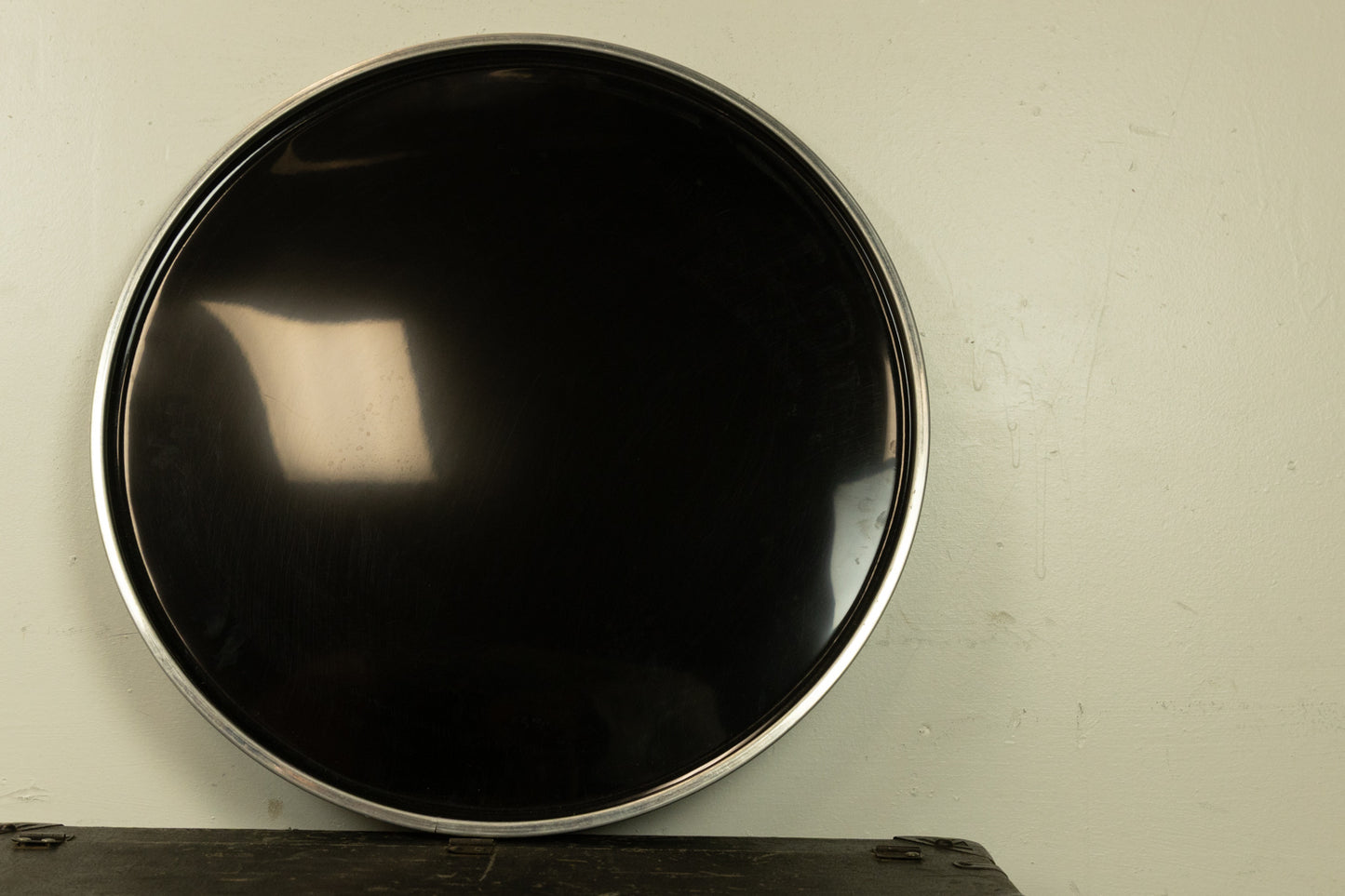 Ludwig 20" Black Weathermaster Logo Bass Drum Head