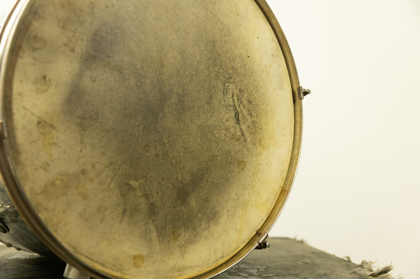 1940s Slingerland 12x14 Black Diamond Pearl Radio King Tom
