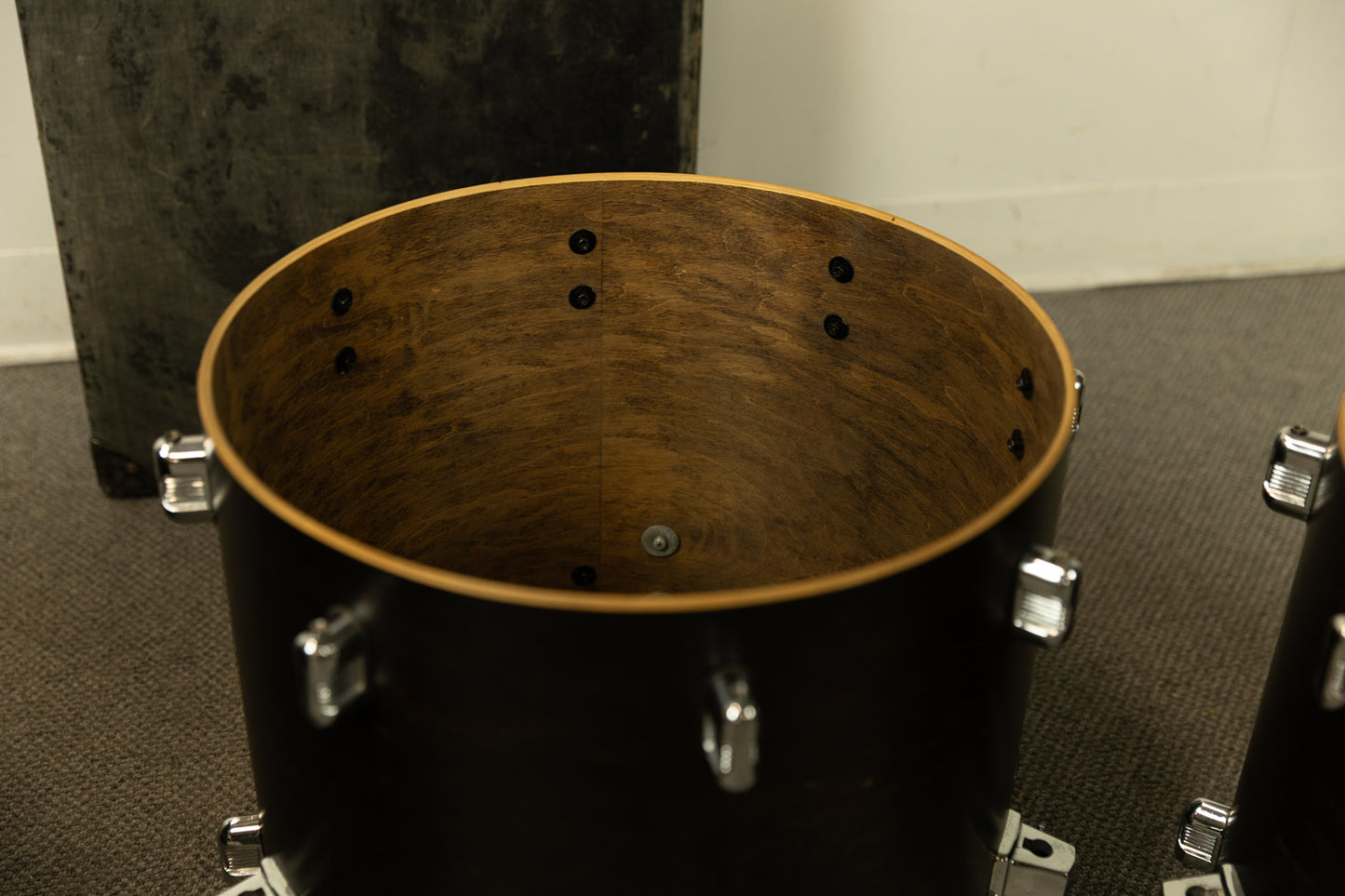2000s Keller Black Walnut Drum Set