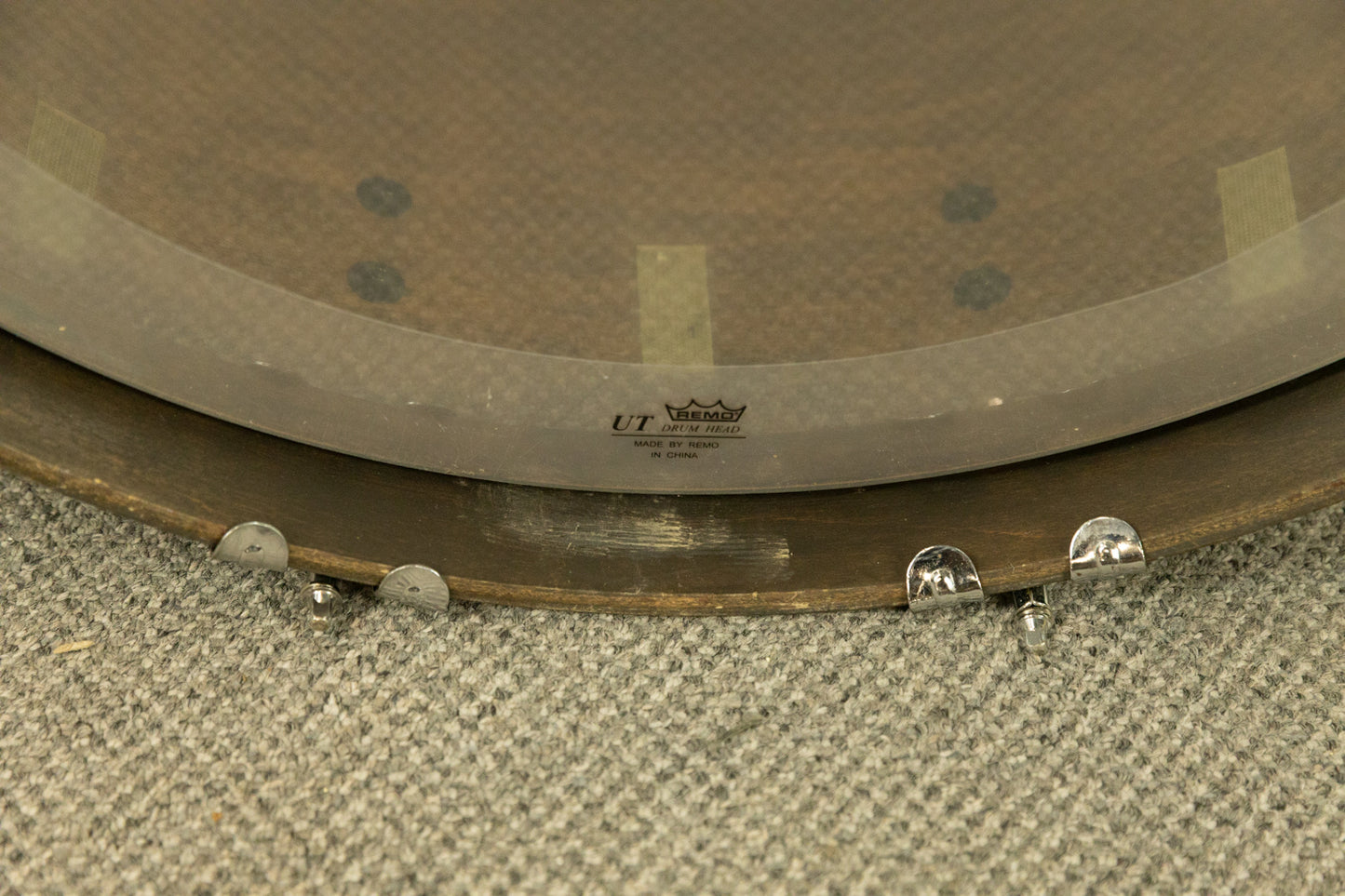 2000s Keller Black Walnut Drum Set