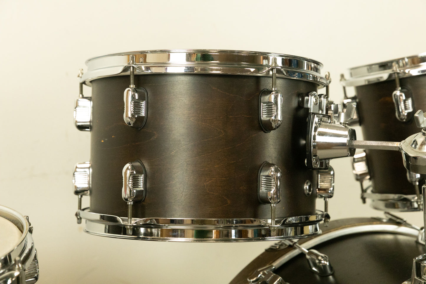 2000s Keller Black Walnut Drum Set